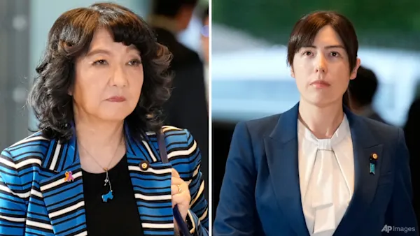 New Japan PM names just two other women in Cabinet