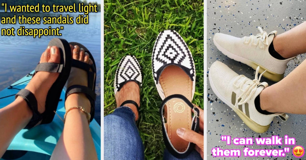 31 Pairs Of Comfy Shoes For A Full Day Of Sightseeing
