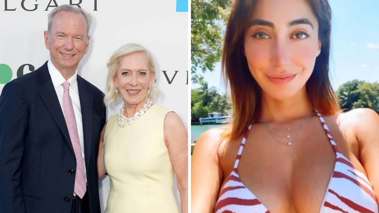 Former Google CEO’s ex-mistress, 31, sues over alleged stalking, abuse and ‘digital surveillance’