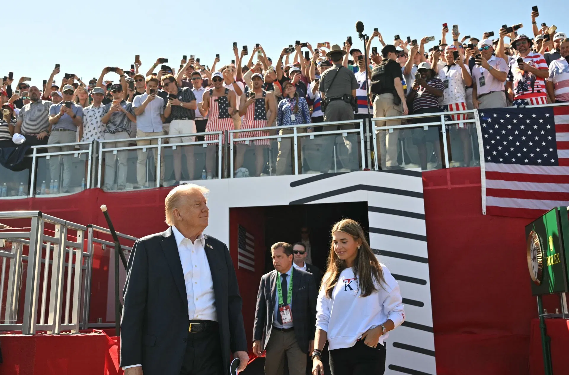 “Had the best time” - Donald Trump’s granddaughter Kai shares feelings after attending 'Ryder Cup with grandpa'