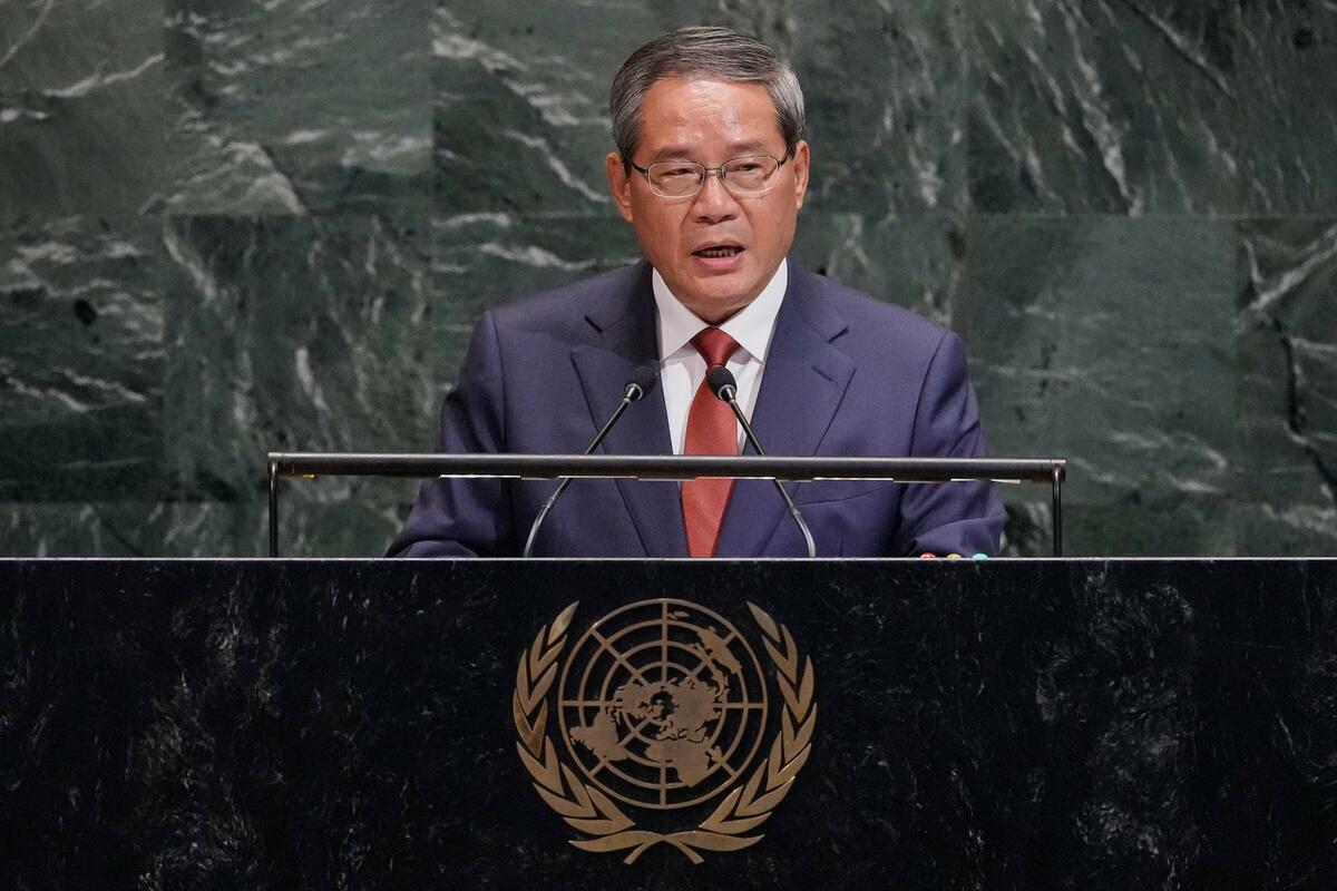 Chinese premier warns tariff hikes denting global economic growth