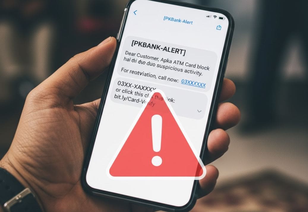 SMS Fraud Alert: Scammers Target Pakistani Bank Customers with THESE Texts