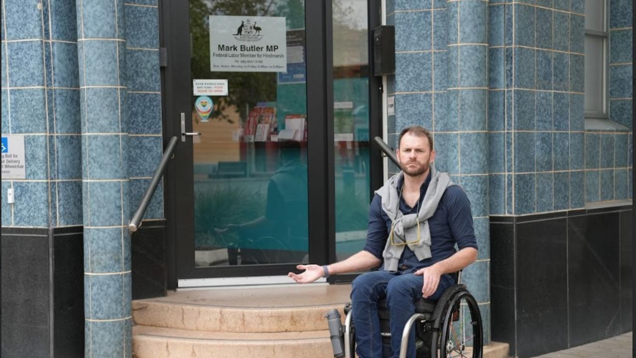 Health Minister Mark Butler under fire over disability access