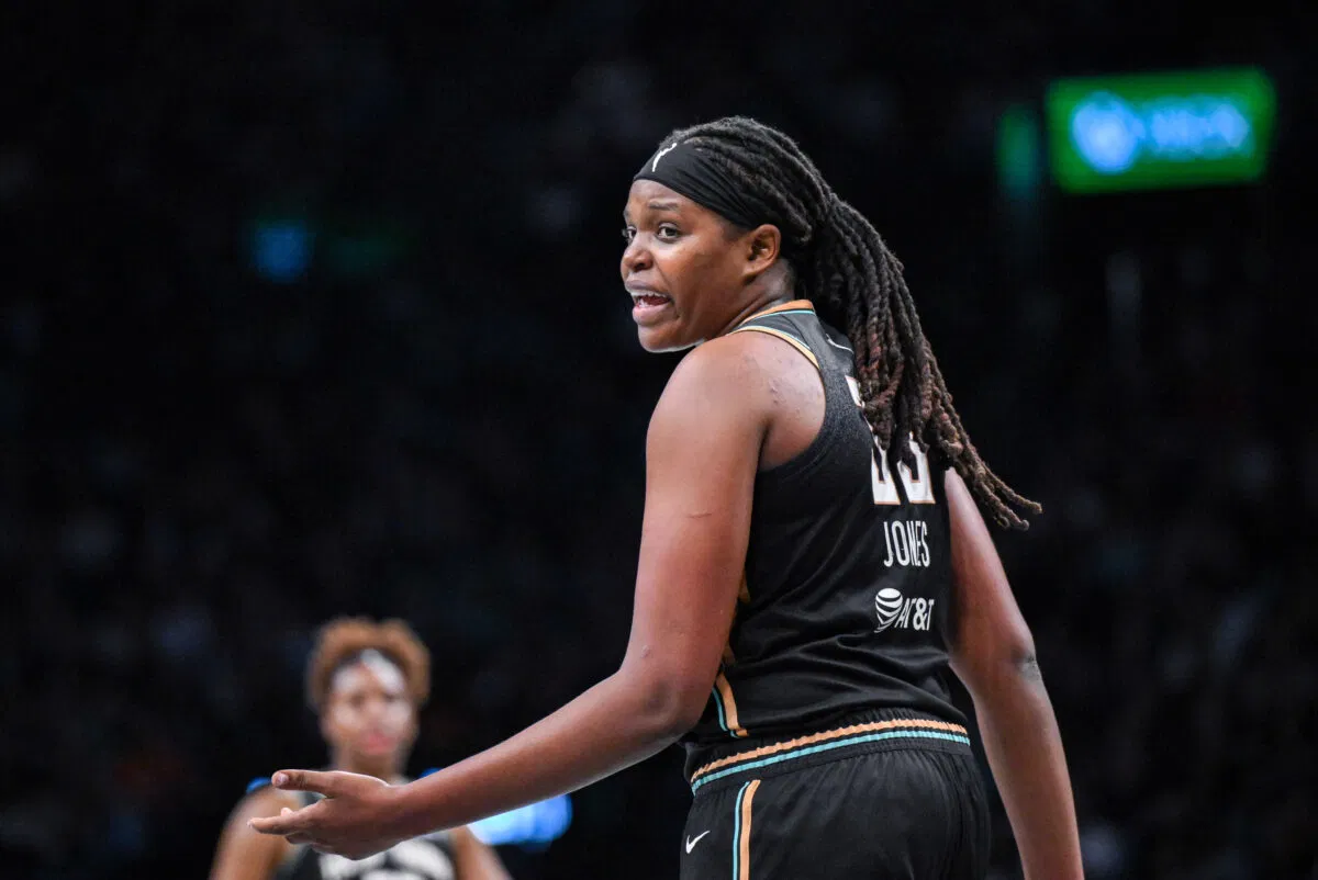 Prayers Pour In After NY Liberty’s Jonquel Jones Issues Ankle Recovery Update