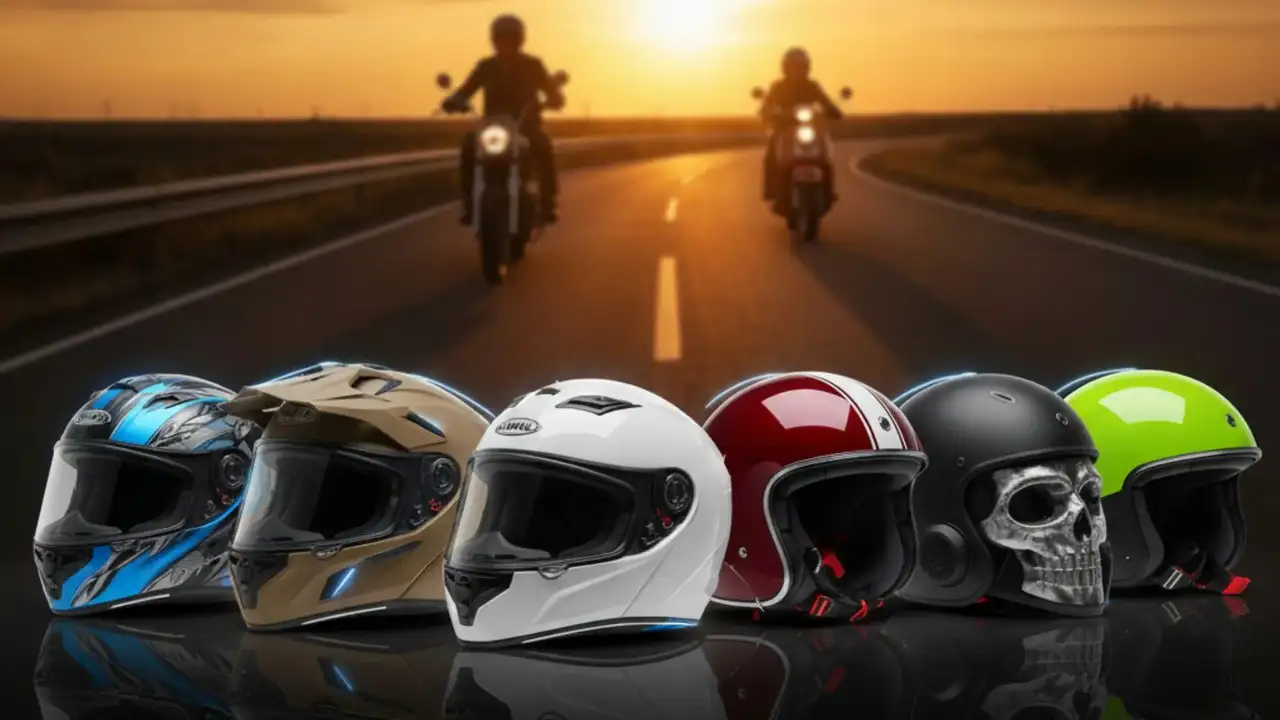 Different Types Of Helmets For Bikers And Scooter Riders: Details