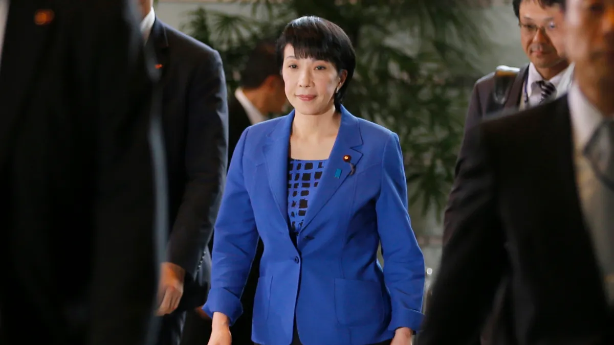 Japan elects Sanae Takaichi as first female prime minister
