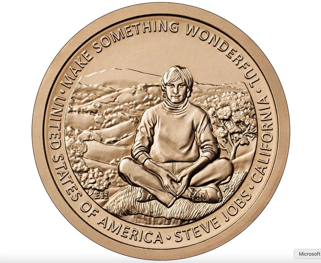 Steve Jobs On A Dollar? As Apple Stock Soars, Treasury Unveils 2026 Coin Of Founder
