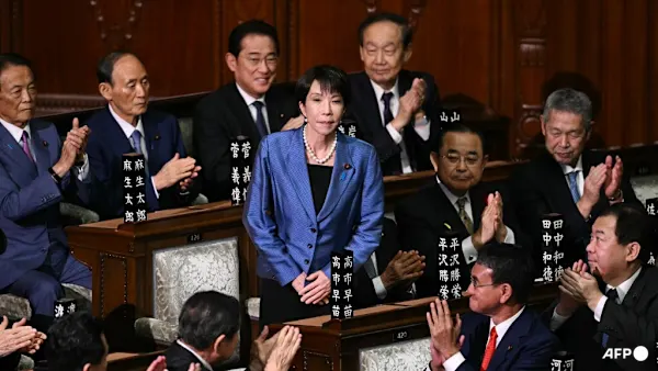 Sanae Takaichi wins parliamentary vote to become Japan’s first female prime minister