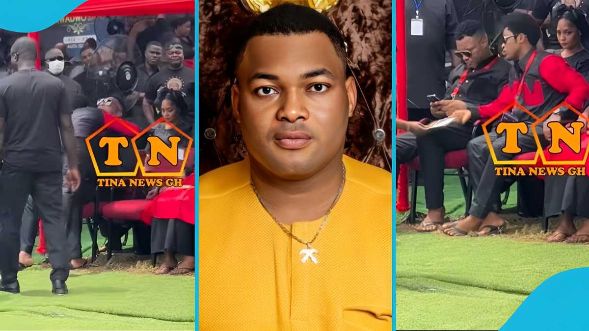 Kwadwo Safo Akofena encounters brother at Kantanka’s 40-day observance amid rumoured family rift