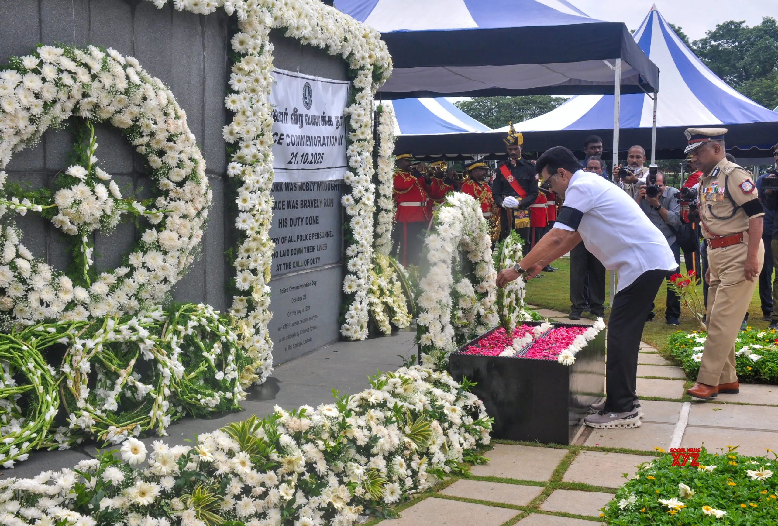 Chennai: CM M.K. Stalin Pays Tribute on Police Commemoration Day #Gallery