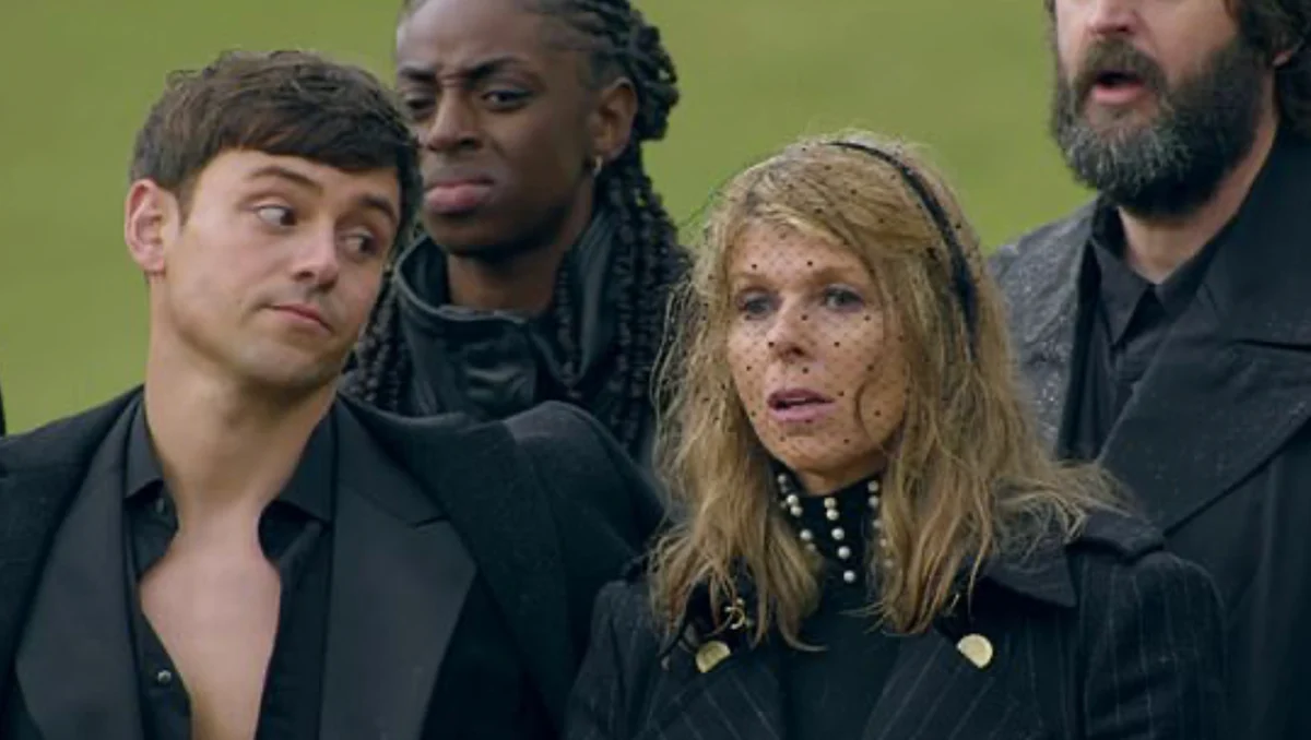 Celebrity Traitors' Kate Garraway addresses her viral 'feud' with Tom Daley