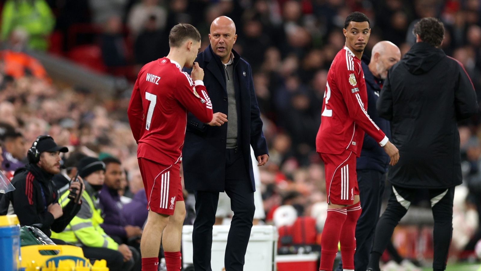 ‘The future of the club’ - Aldridge names Liverpool trio he thinks Slot must start in Frankfurt