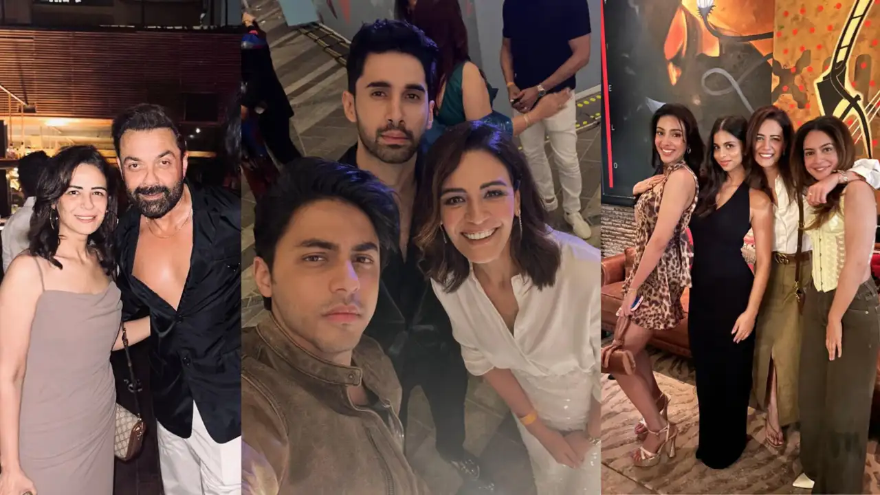 The Ba***ds Of Bollywood Actor Mona Singh Reunites With Bobby; Poses With Aryan, Suhana, Lakshya In Viral Pics