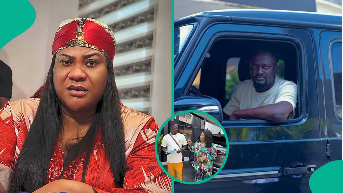 Video: Nkechi Blessing gifts her director a G-Wagon, sends social media into frenzy