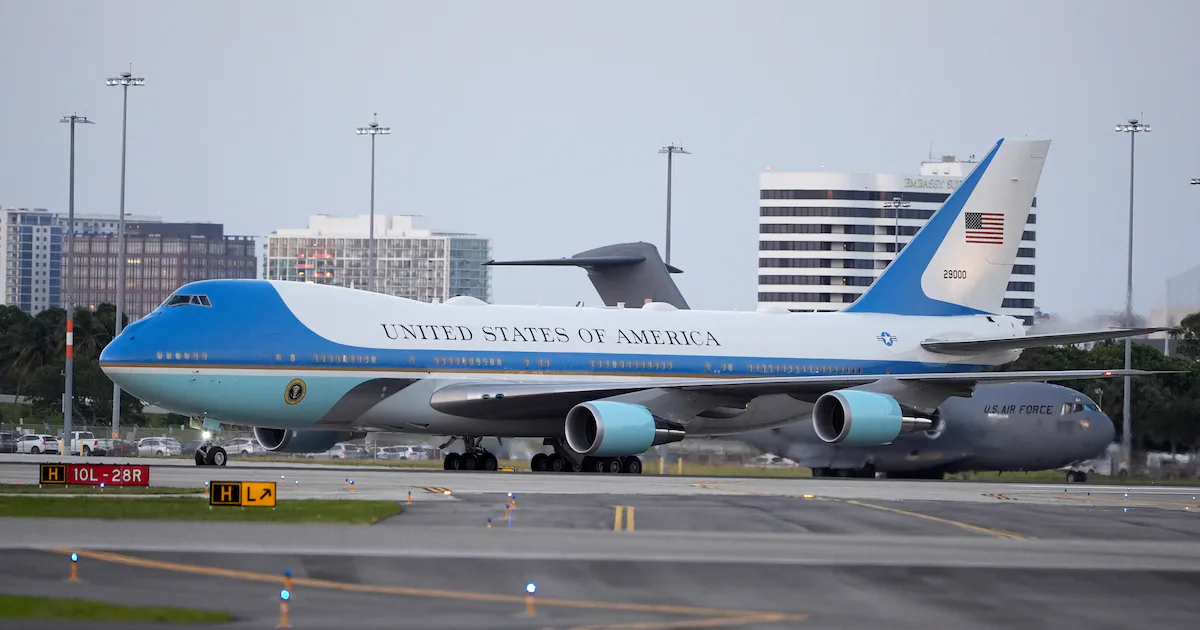 Secret Service finds hunting stand aimed at Trump’s Air Force One exit in Florida