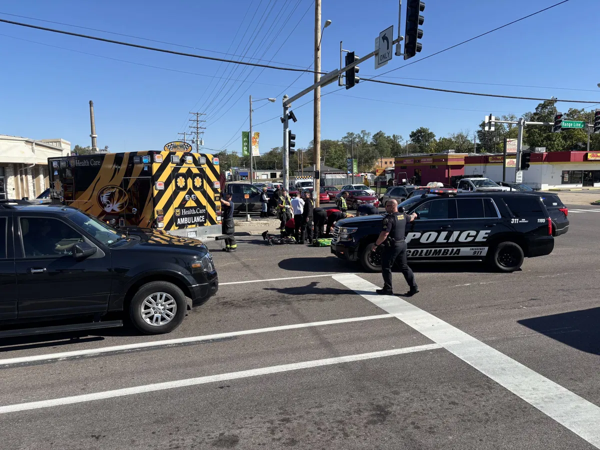 Crash at Business Loop 70 and Range Line leads to lane closures