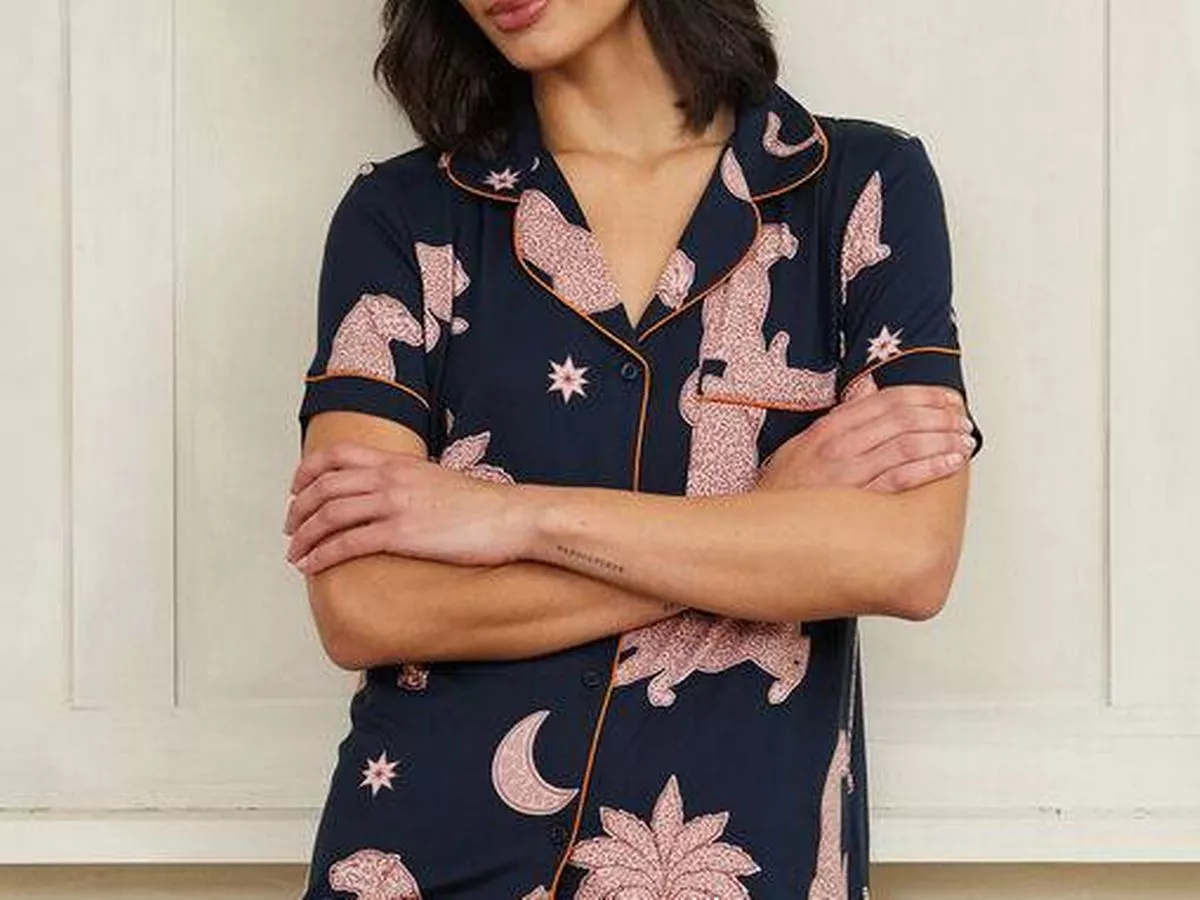 Chelsea Peers' cult pyjamas reduced to £25 - but shoppers will need to be quick