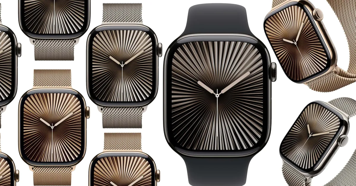Titanium Apple Watch Series 10 models now up to $197 off at Amazon