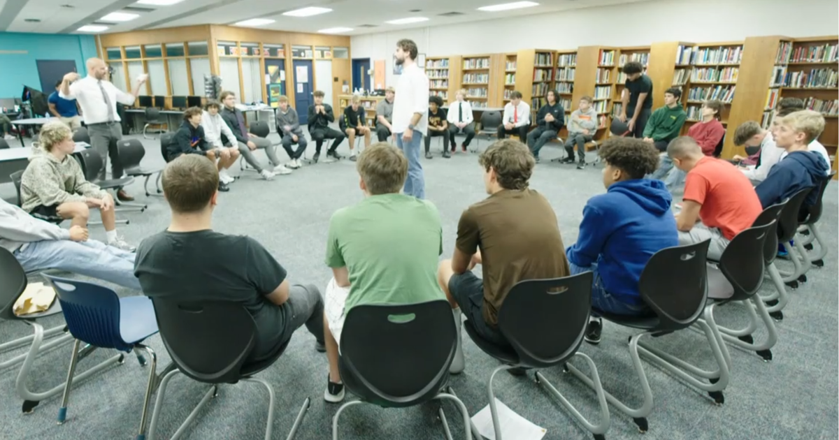 Ohio school offers a unique space for boys to speak openly about their struggles