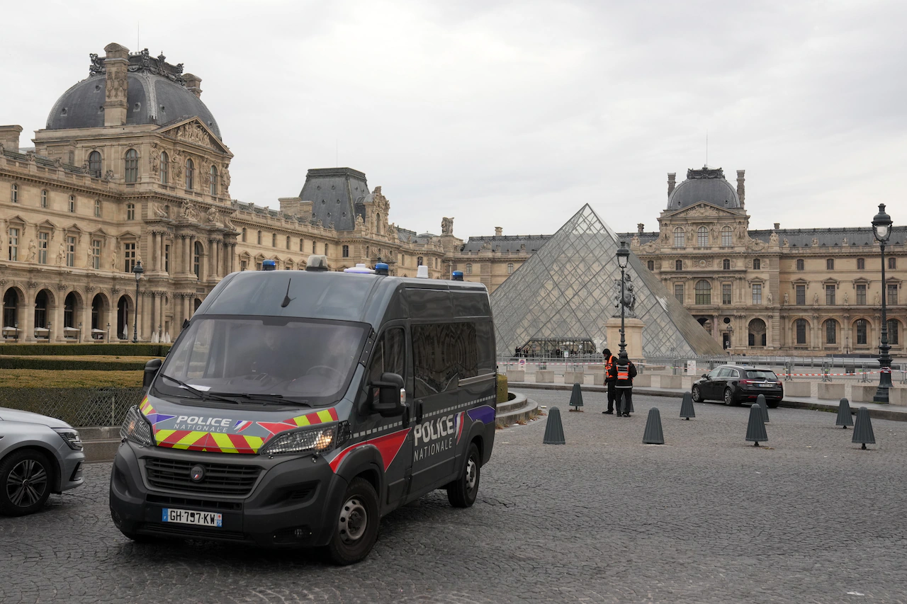 Priceless jewels stolen from the Louvre in one of history’s most brazen heists