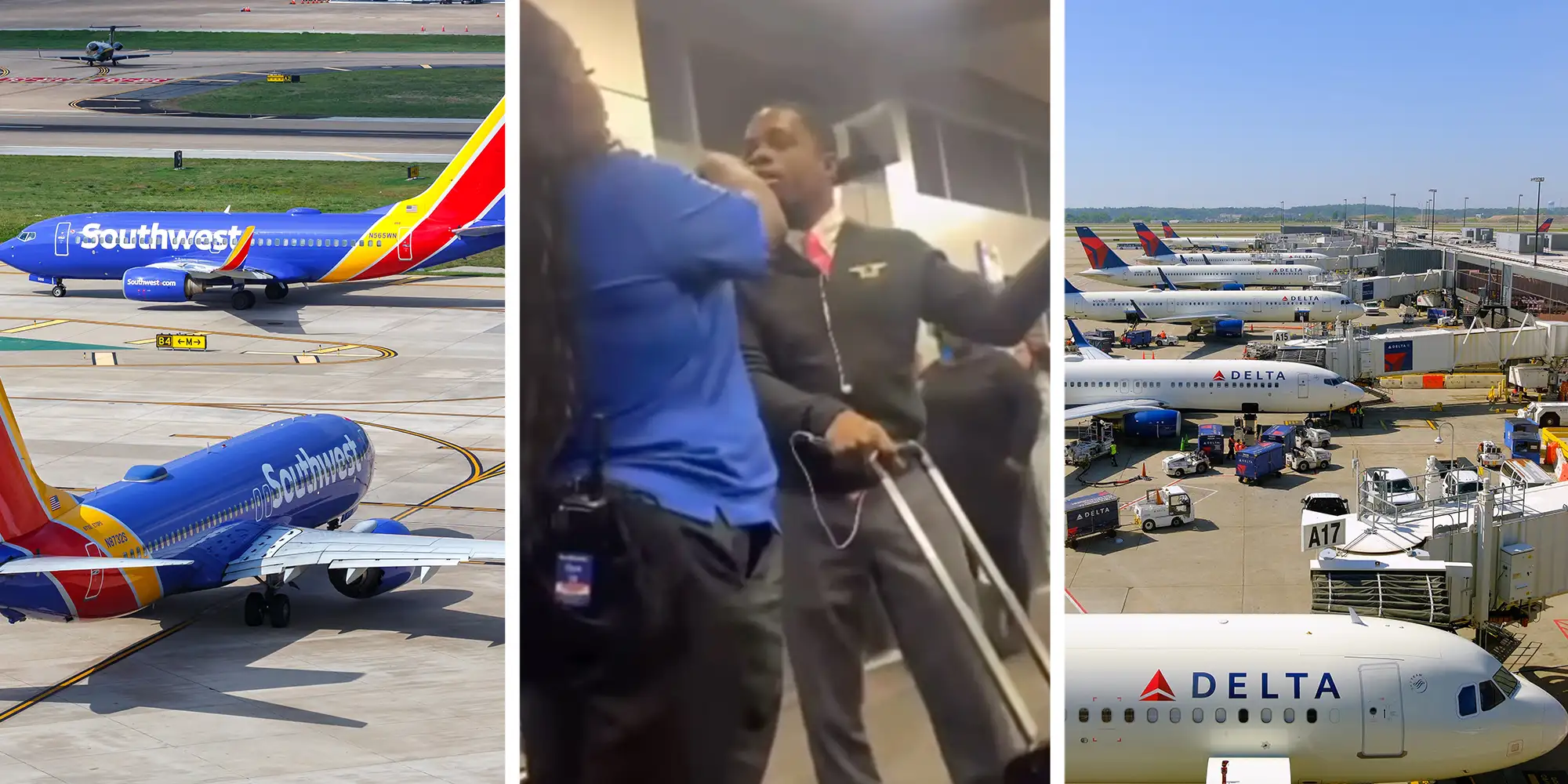 “You ain’t nothing”: Delta flight attendant berates Southwest staff in Atlanta—then gets roasted online