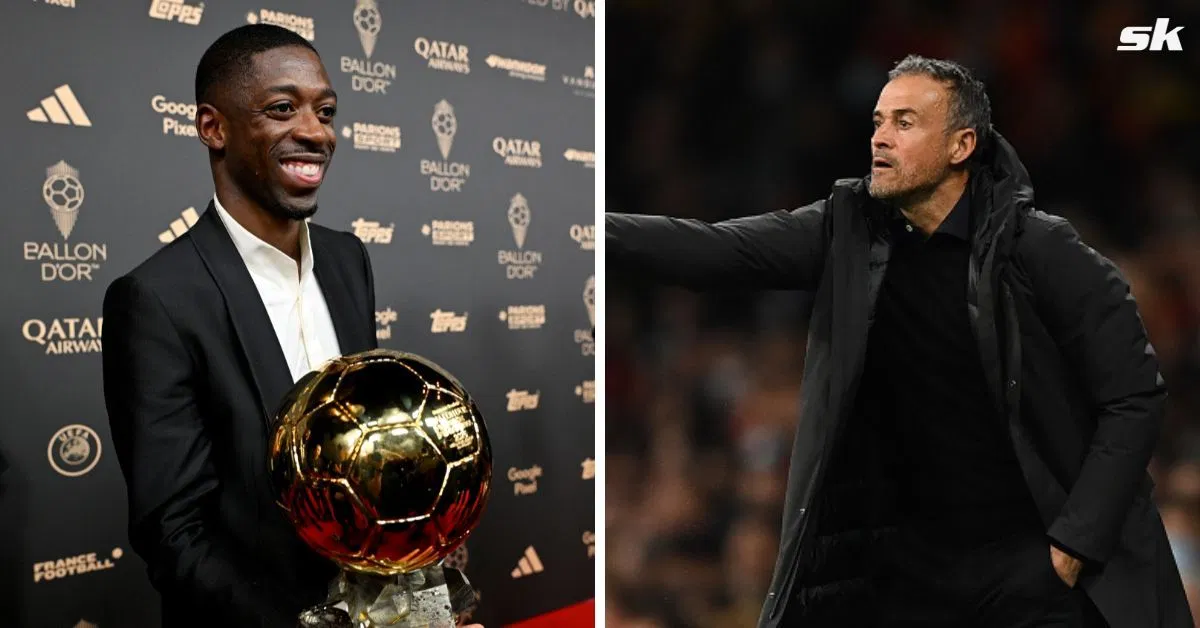 "You value that, but it means nothing" - PSG boss Luis Enrique makes claim about Ousmane Dembele's Ballon d'Or win ahead of Leverkusen clash