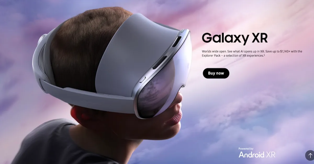 Samsung unleashes new Galaxy XR goggles w/ $1,140 in FREE Explorer's Pack content