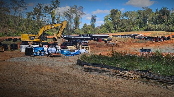 Blasting work scheduled on Albemarle County water line project