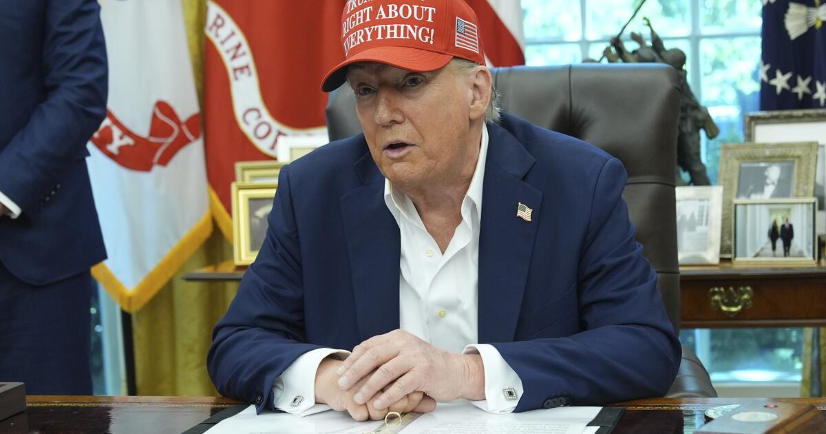 Letters to the Editor: Trump’s crass AI-generated video only shows how immature we’ve become