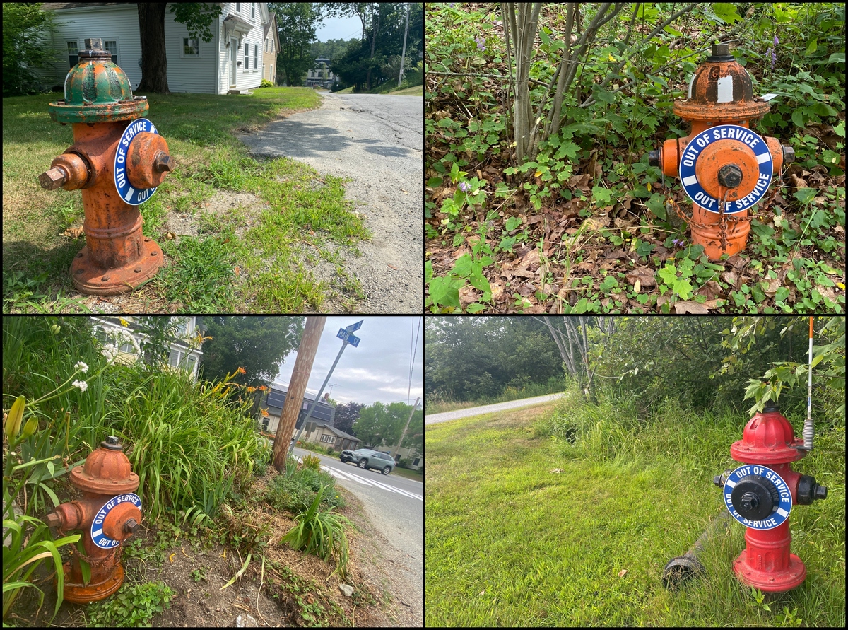 2 Ellsworth hydrants unavailable for summer house fire still out of service