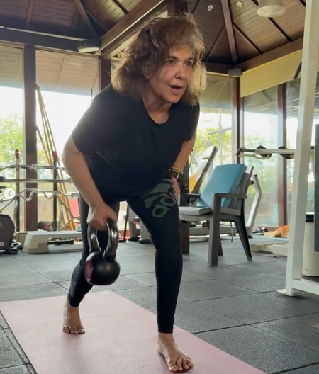 Rakesh Roshan’s wife Pinkie Roshan gifts herself a workout, emphasizes self-love on her birthday