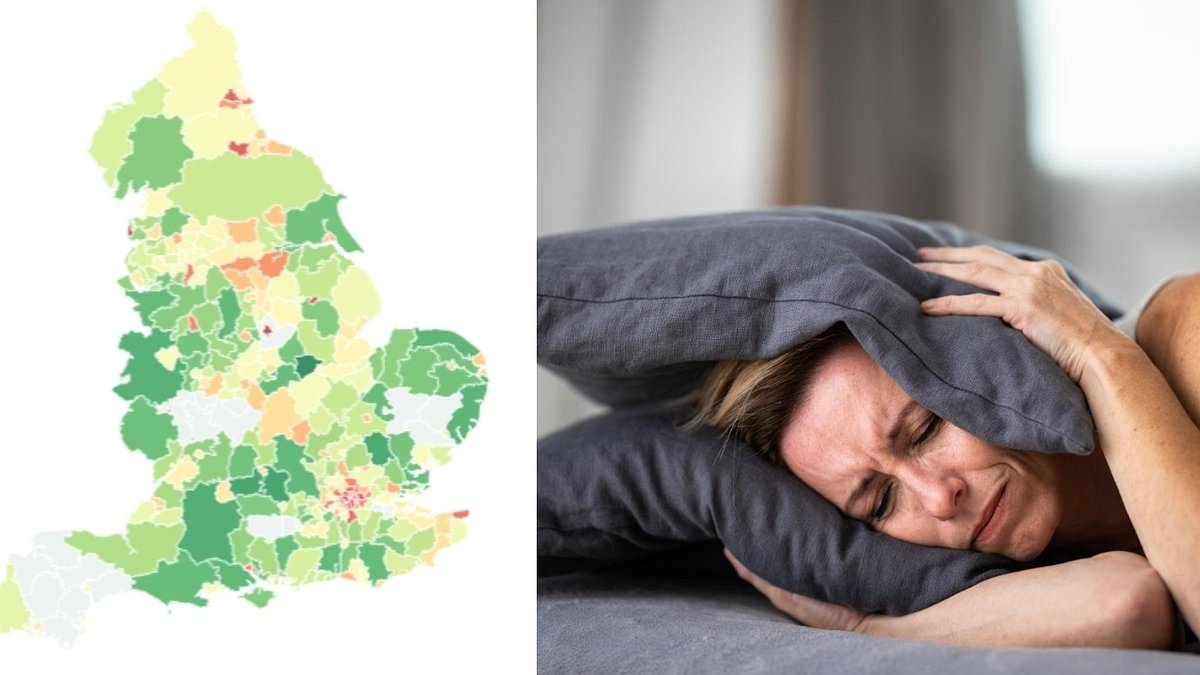 Do YOU live in a nuisance neighbour hotspot? Our map of shame reveals whether your town is affected