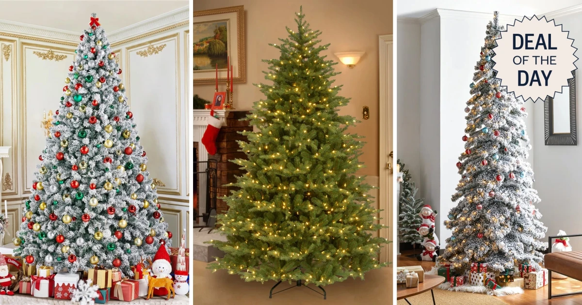 Wayfair’s Artificial Christmas Trees Are Up to 65% Off