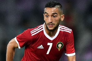 Rival fans mock Kotoko as Hakim Ziyech joins Wydad ahead of return leg