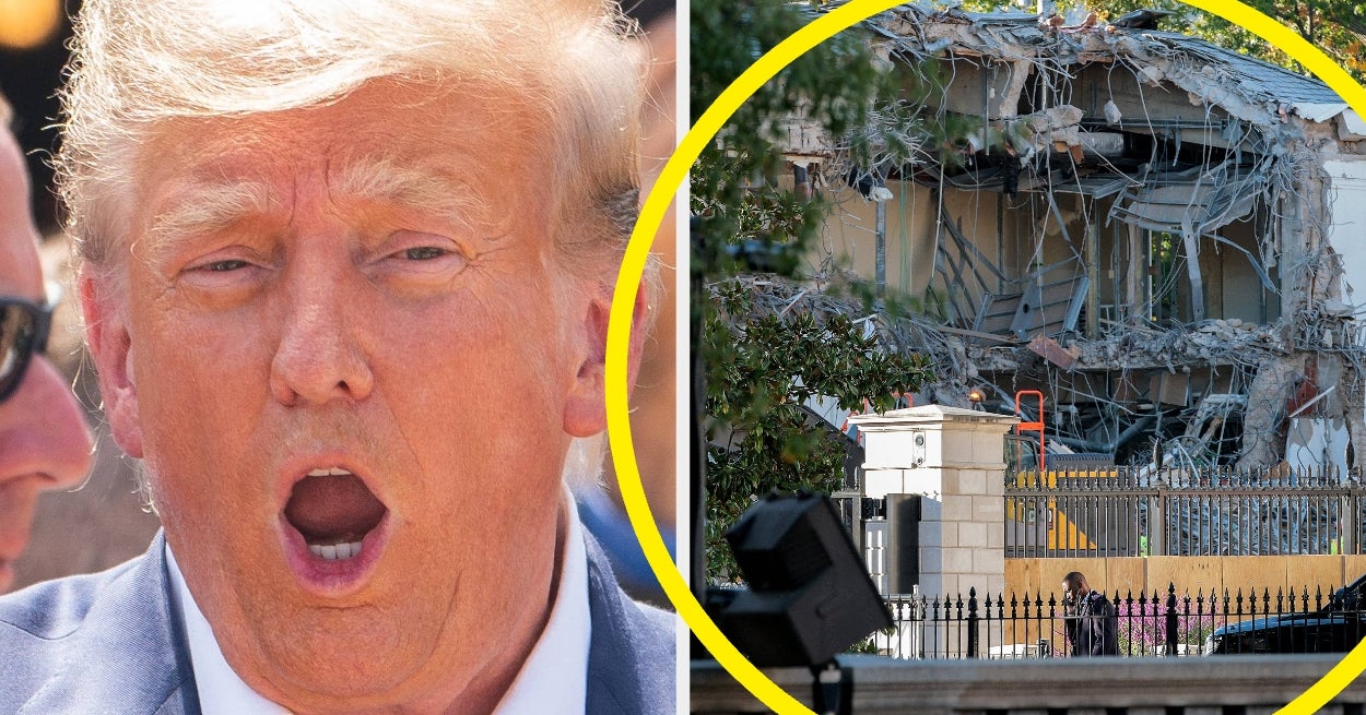 Trump's White House East Wing Demolition Sparks Outrage