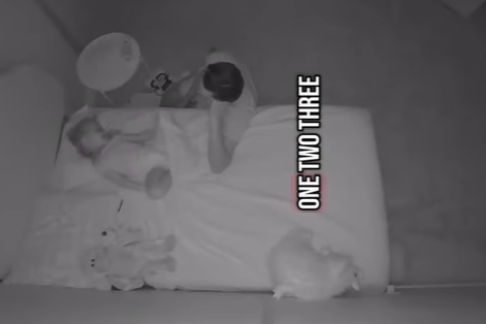 Mom Plays Back Baby Monitor Cam, Tears at What She Sees