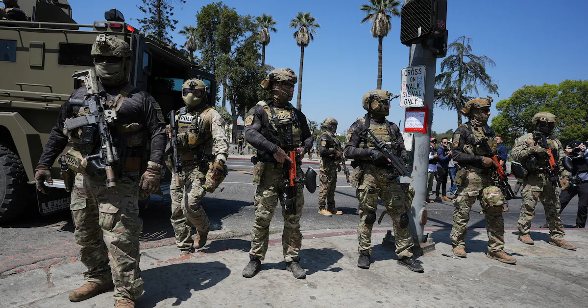 Shooting by ICE agent wounds motorist, deputy U.S. marshal during Los Angeles immigration operation