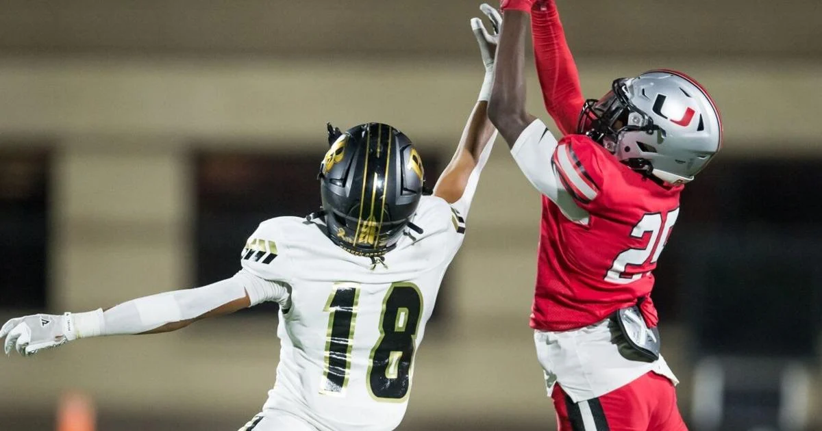 Several football games being moved up due to Friday forecast