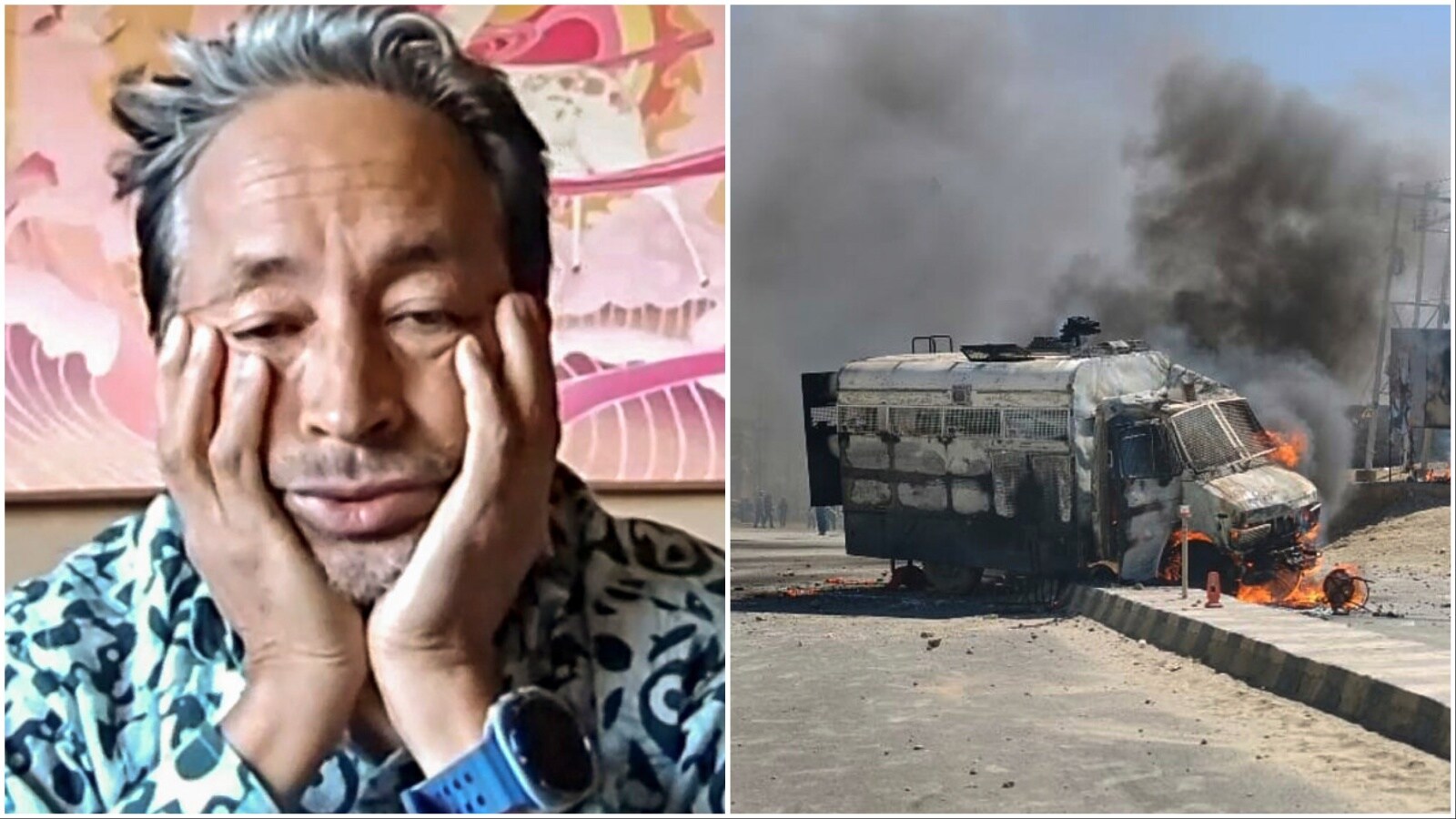 '7,000 People Pelted Stones, 4 Died In Violence': Leh DGP Says Sonam Wangchuk Derailed Talks