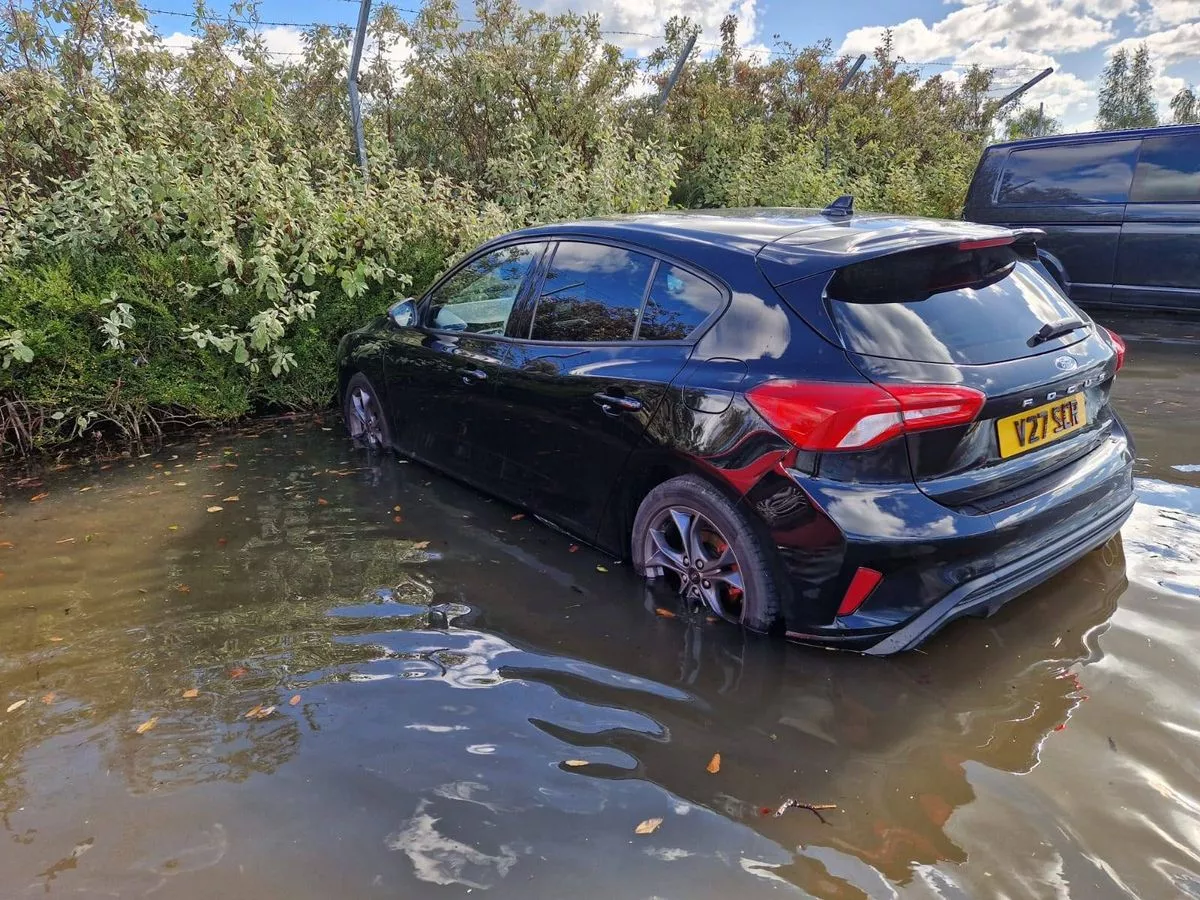 Woman finds car 'floating in 2ft of water' at Manchester Airport after holiday