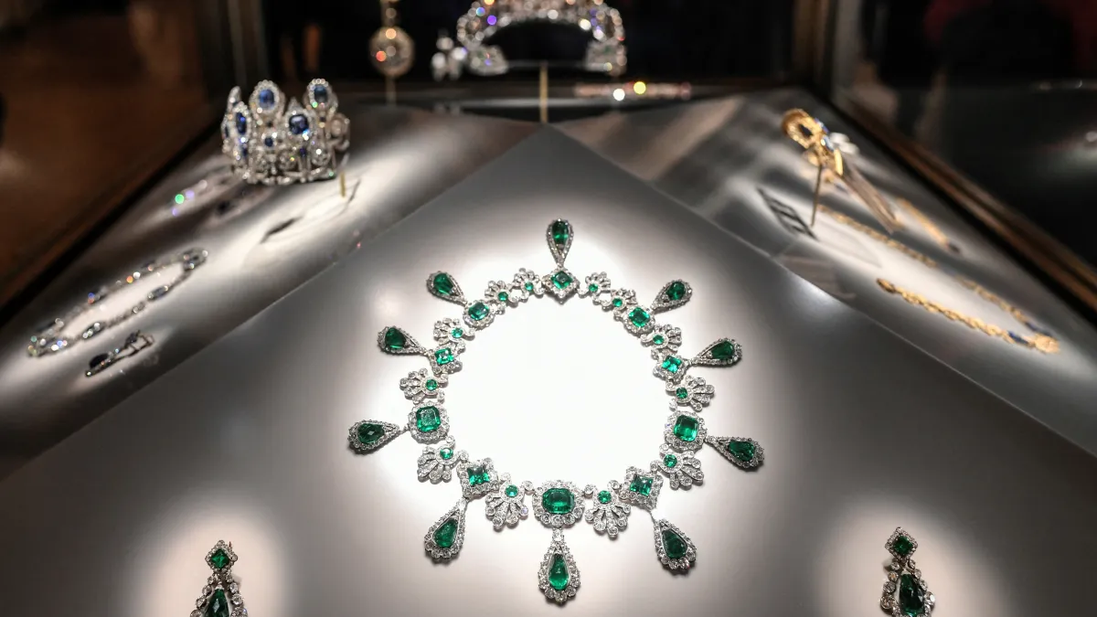 How much are the heist jewels at the Louvre worth?
