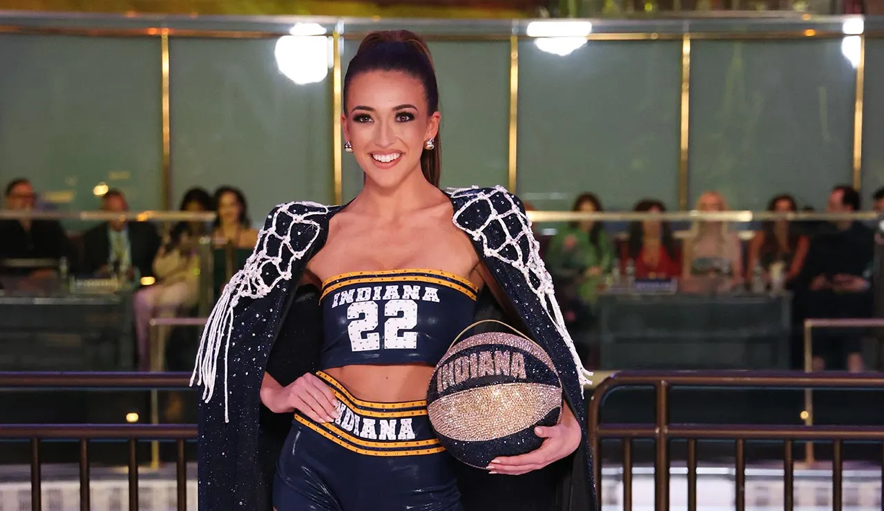 Miss USA contestant sports Caitlin Clark-inspired outfit during pageant 'with pride'