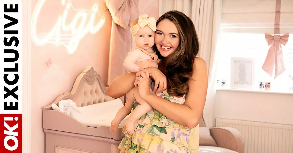 Inside Charlotte Dawson's stunning baby nursery with secret door and tribute to late dad