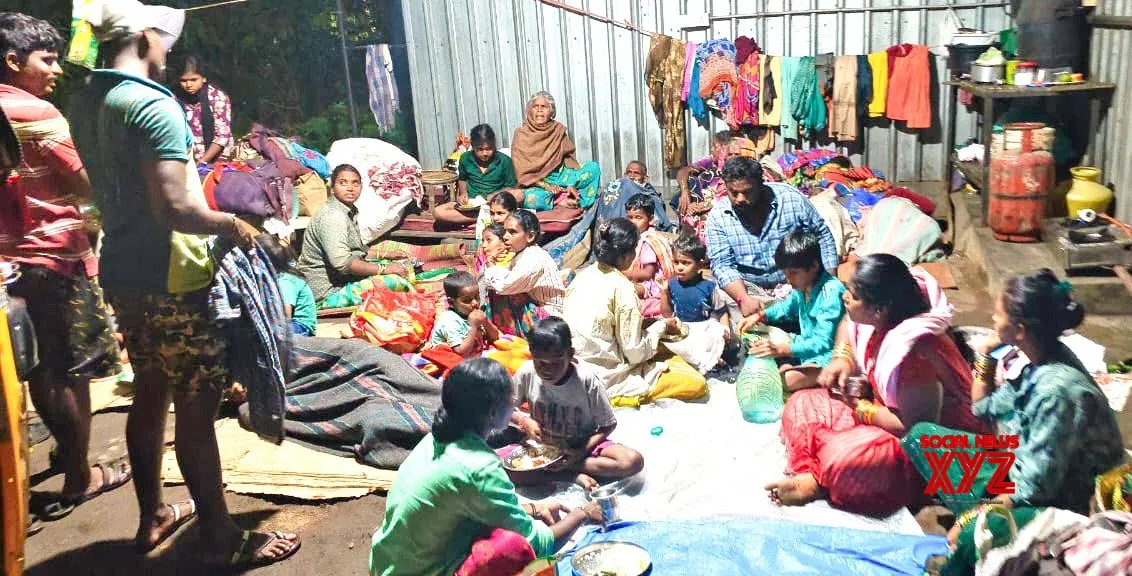 Flood in Hyderabad’s Musi River inundates bus station