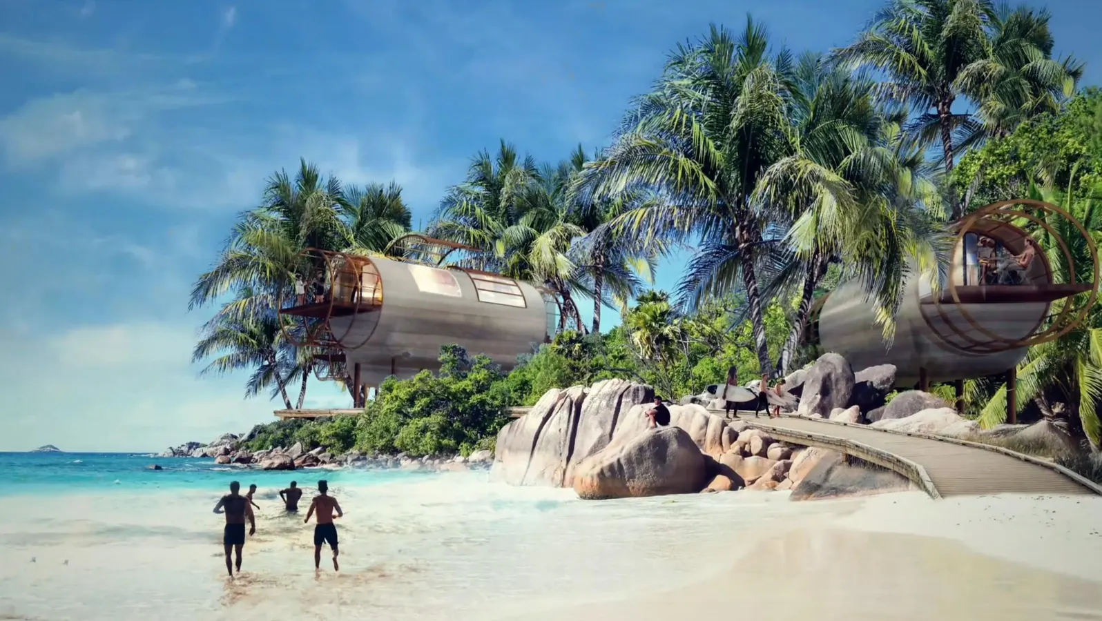 These Designers Transform Retired Aircraft Fuselages Into Luxury Hotel Suites