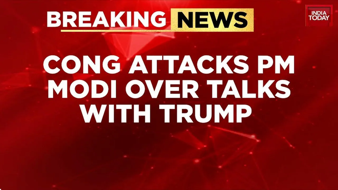 Modi Conceals, Trump Reveals: Congress Slams PM Over US President's Policy Claims