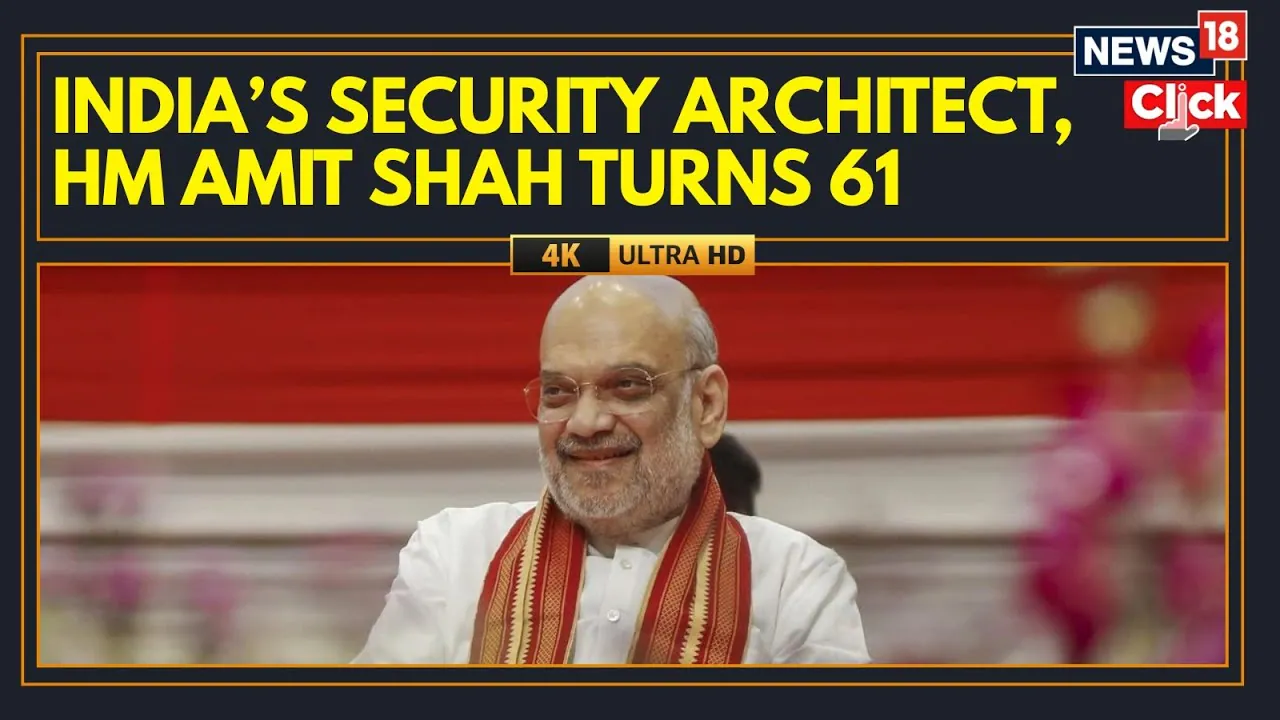Home Minister Amit Shah Turns 61 | From Article 370 to Naxal & Counter-Terror Reforms | 4K