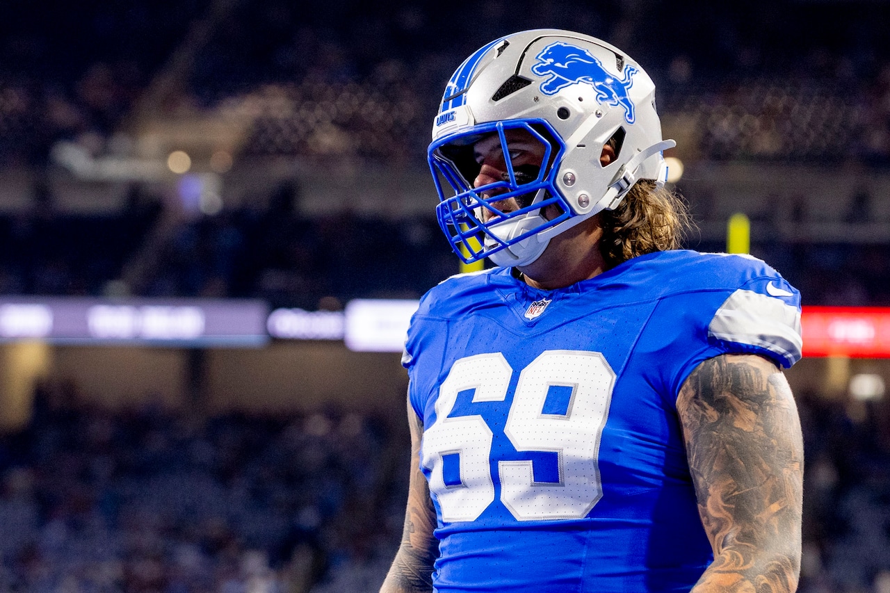 5 questions with Lions OL Tate Ratledge: Adjusting to NFL speed and culture