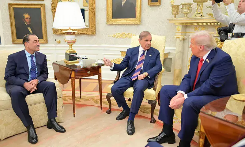Pakistan-US Relations Warm as PM, Army Chief Meet Trump at White House