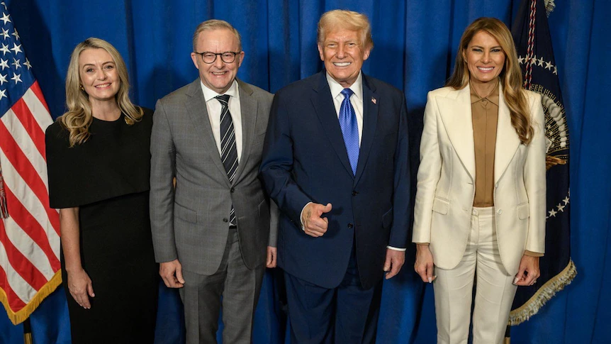 Thumbs up from Trump, as White House releases official photo with Albanese